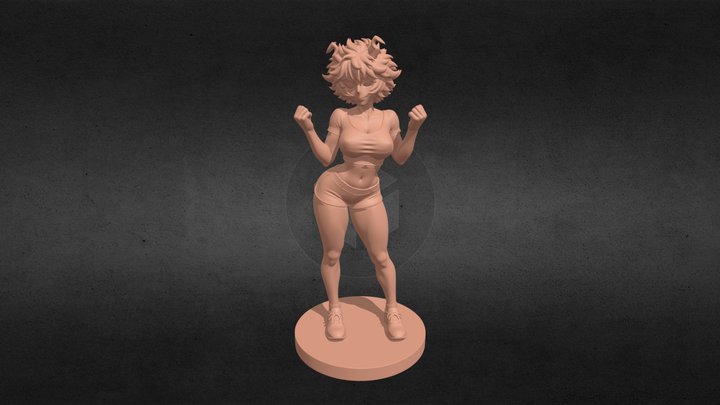 Mina Ashido (Boku no Hero Academia) – Free 3D Model STL