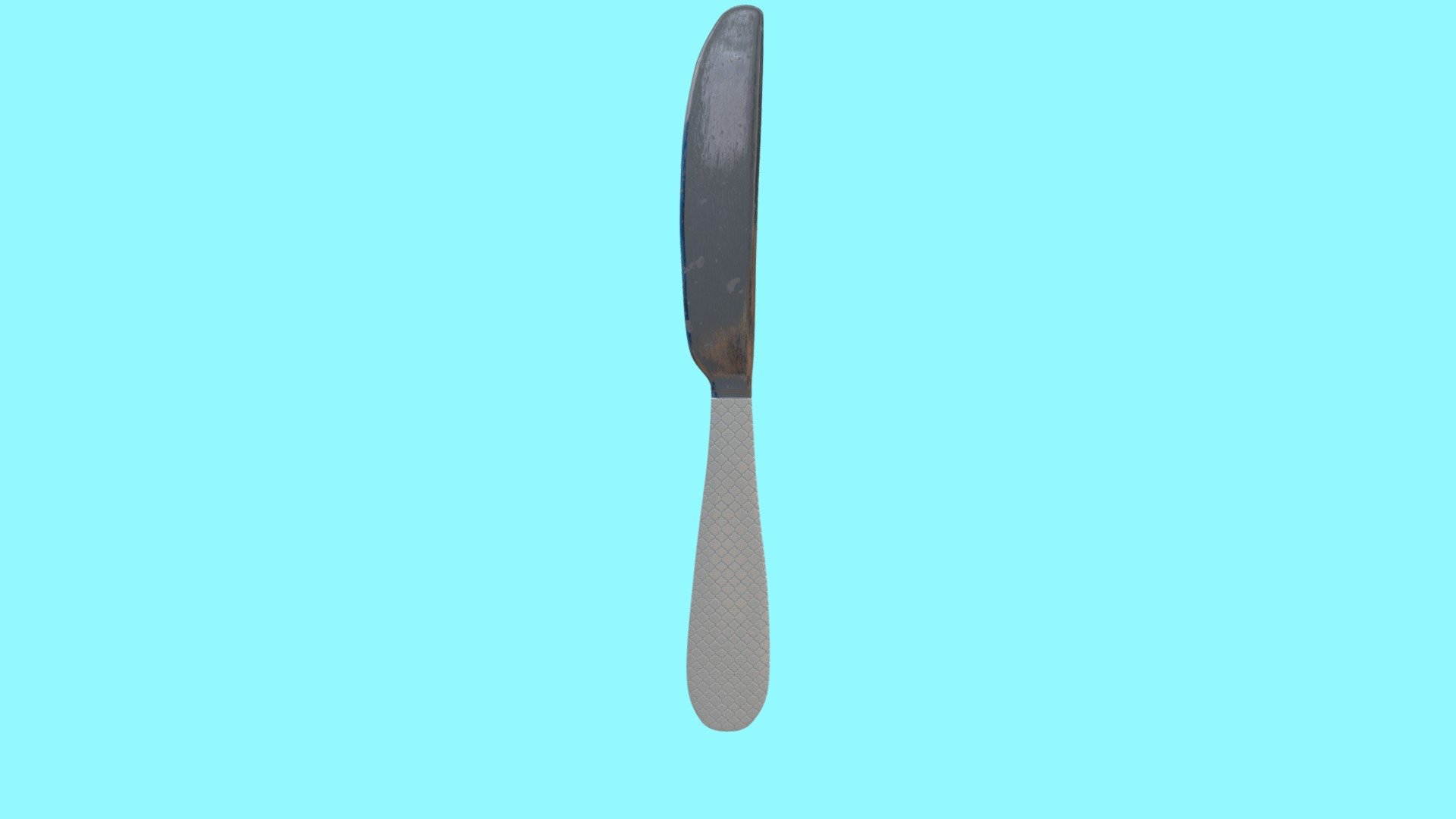 butter knife Download Free 3D model by angelaf [1bd7840] Sketchfab