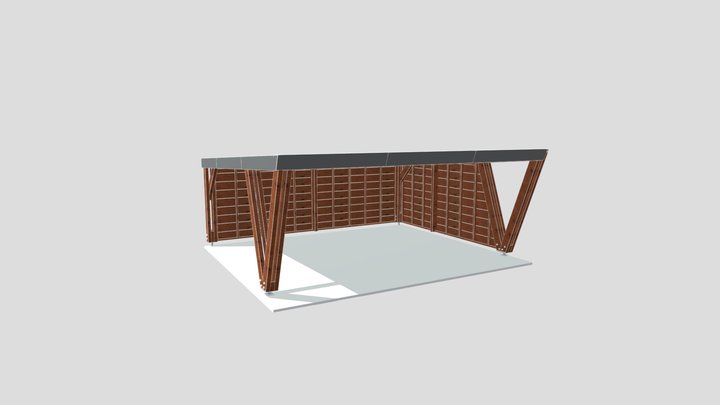 carport duo 3D Model