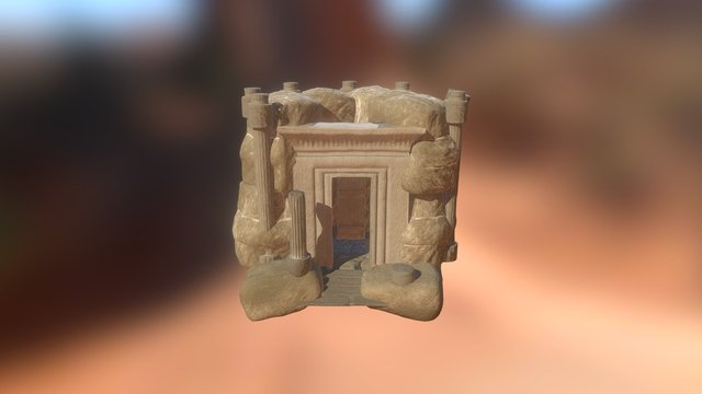 Small Ruins 3D Model
