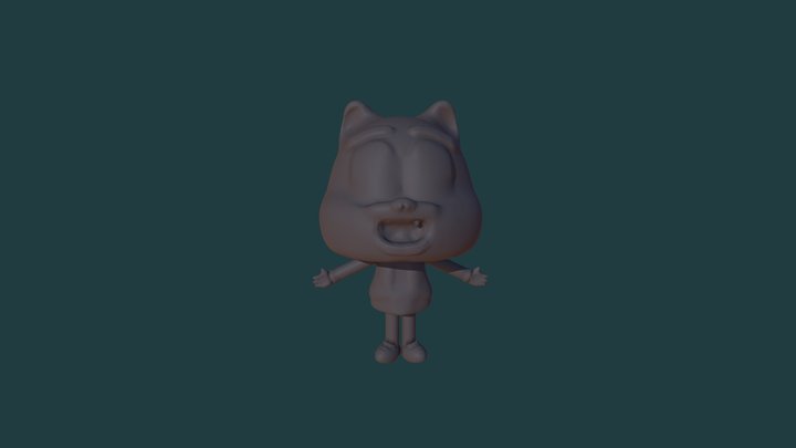 Gumball [No texture] [Cartoon Network] 3D Model