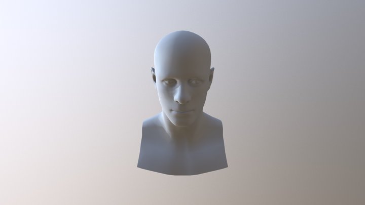 Head painting 3D Model