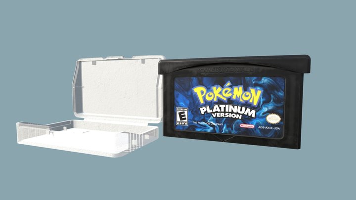 GameBoyAdvance_Case 3D Model