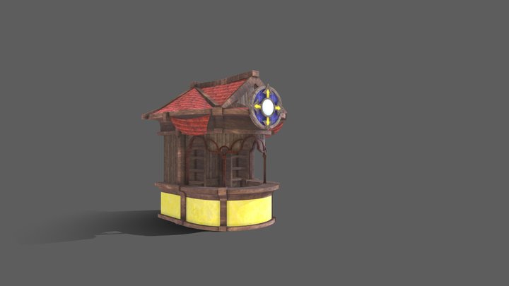 Genhshin Guild 3D Model