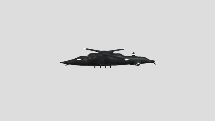 Sikorsky-Susbirdian "Freedom Fighter" V2 3D Model