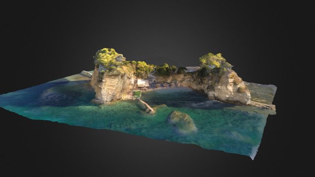 CAMEO ISLAND 3D Model