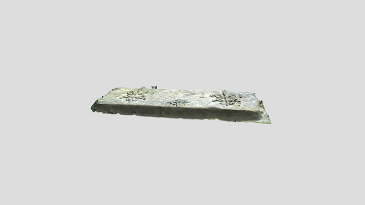 Realistic Grave 3D Model