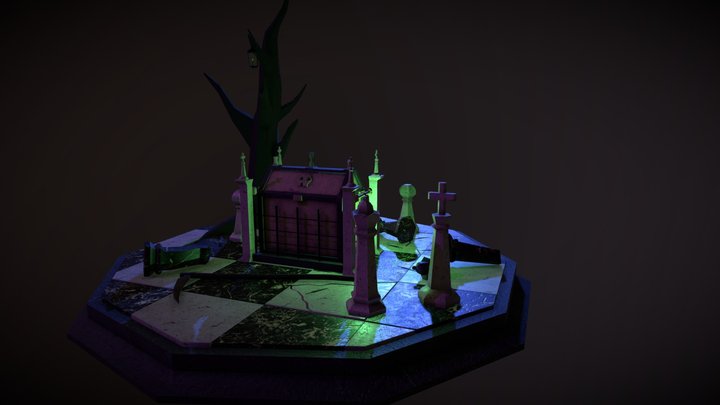 Death_Treasure_Chest 3D Model