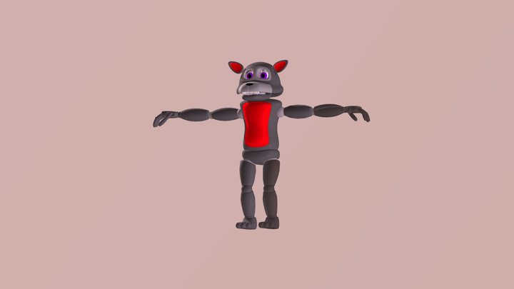 Wolfie (Updated) 3D Model