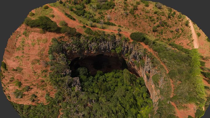 Entrada da Gruta da Lapa Doce 3D Model