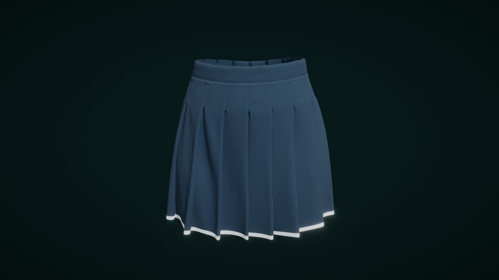 Pleated Skirt
