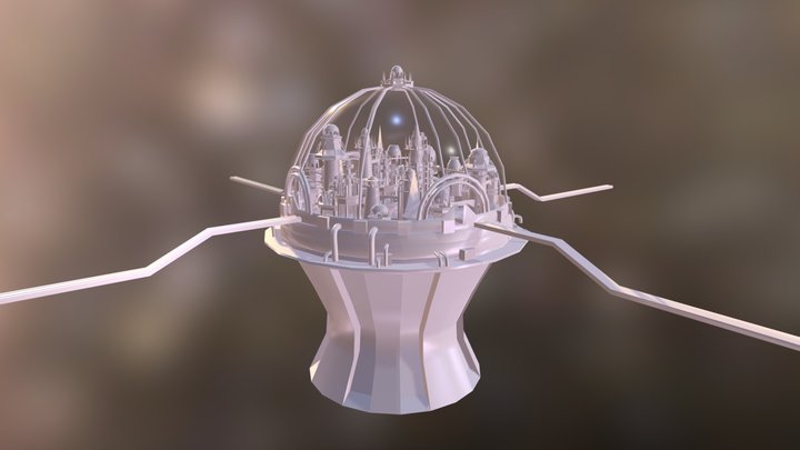 Harap City 3D Model