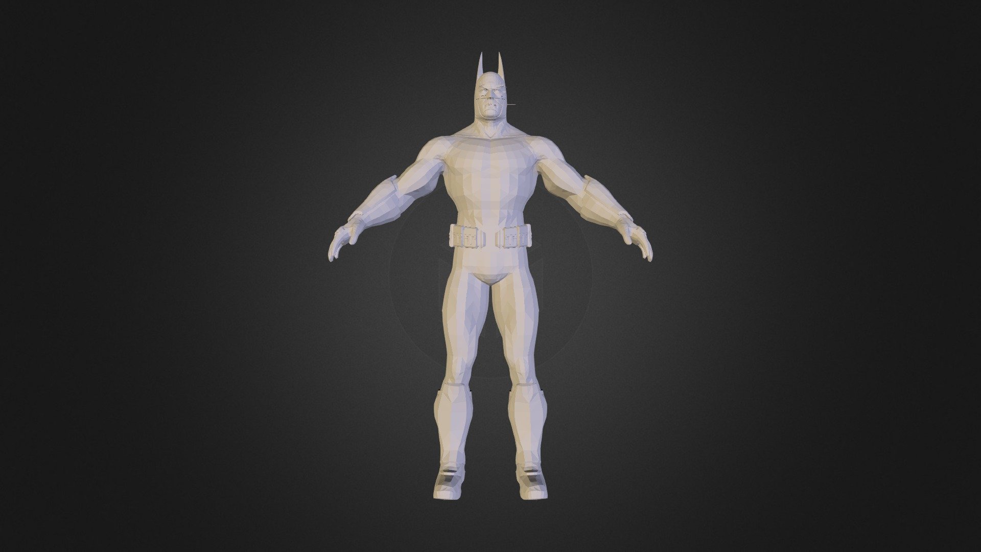 Batman - 3D model by coimbra.teresa [1be47c5] - Sketchfab
