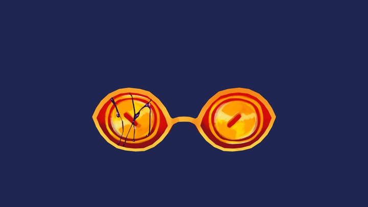 Ava's Demon Glasses 3D Model