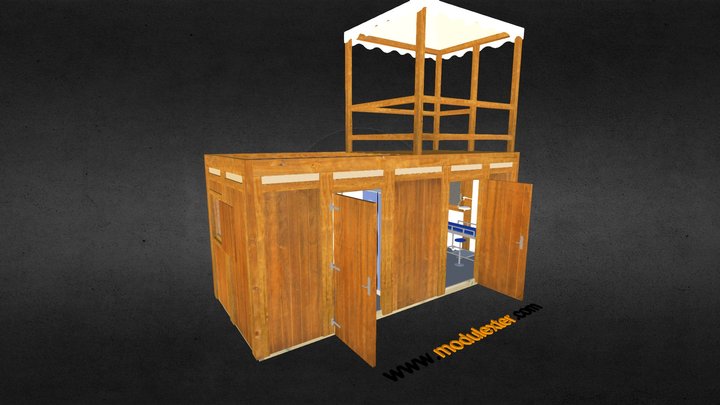 Salvamento Porto - Línea Modular 3D Model