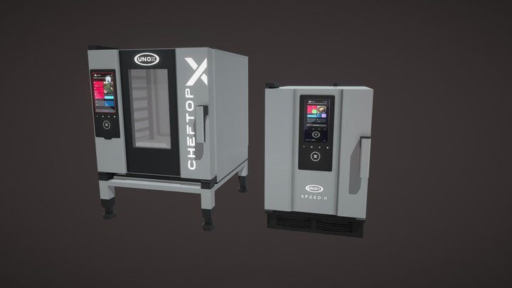 Unox Speed X  & Unox Cheftop X 3D Model