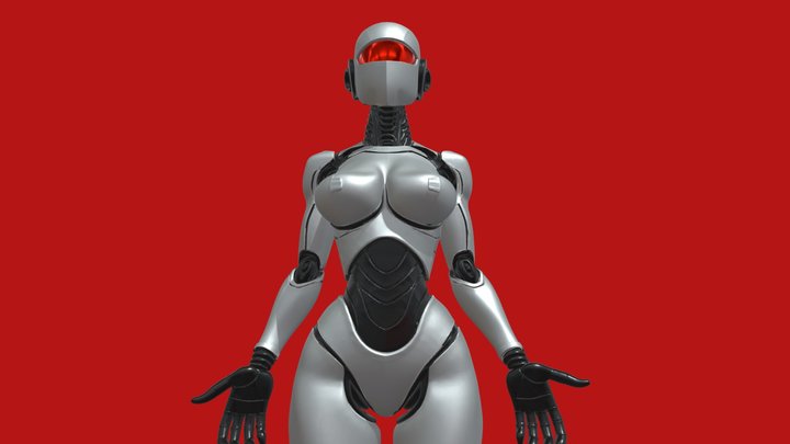 Сексуалды 3D робот қыздар