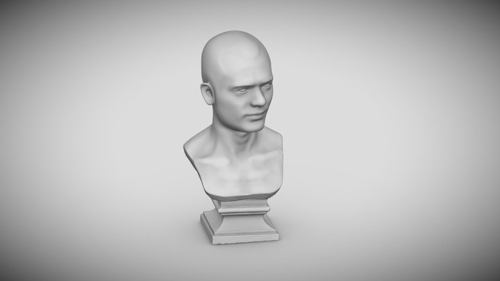 Joe Karava bust 3D Model
