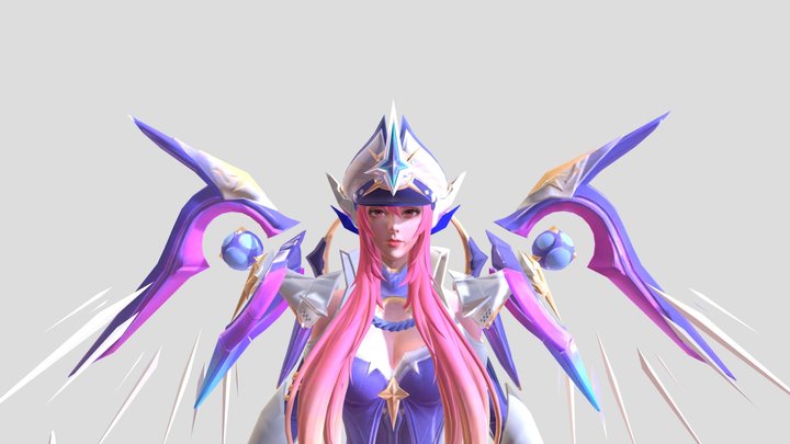 freya Galactic Vanquisher 3D Model