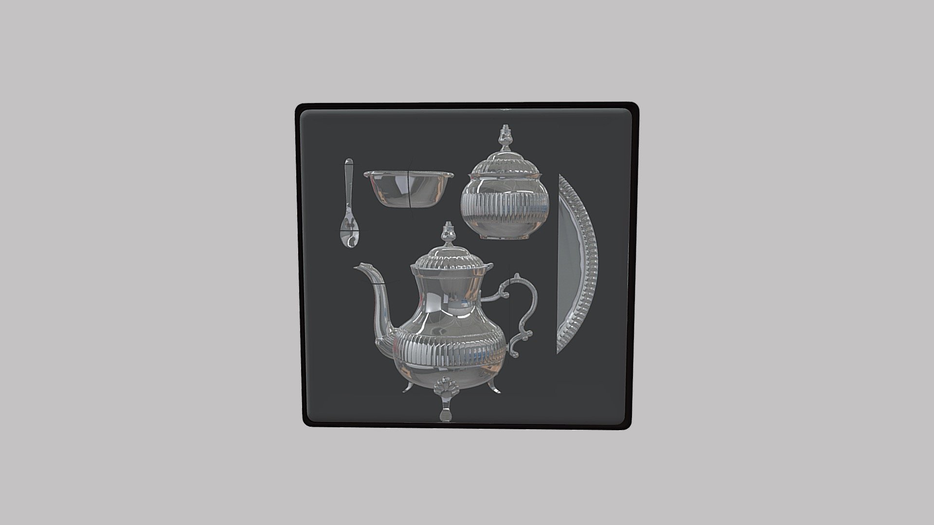 Teaset With PVC Box