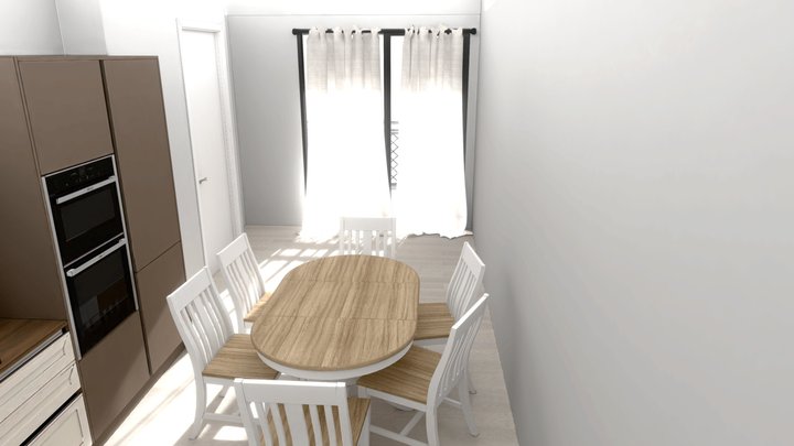 Apartment 2-8 3D Model