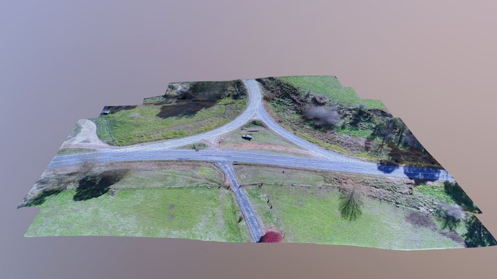 Mitta Nth Road Intersection 3D Model