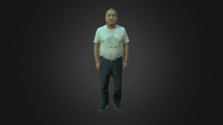 Male model scanned by Visbody（3rd generation） 3D Model