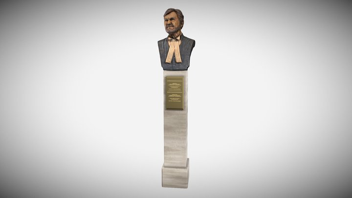 Richard Wagner 3D Model