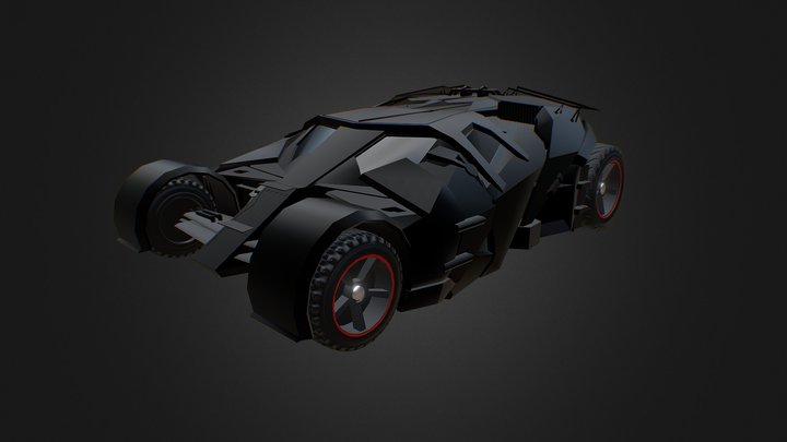 Bat Mobile 3D Model