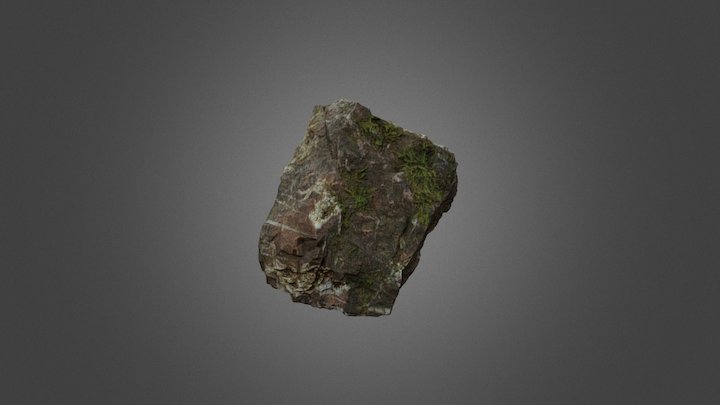 Jasper rock - 3rd scan. 3D Model