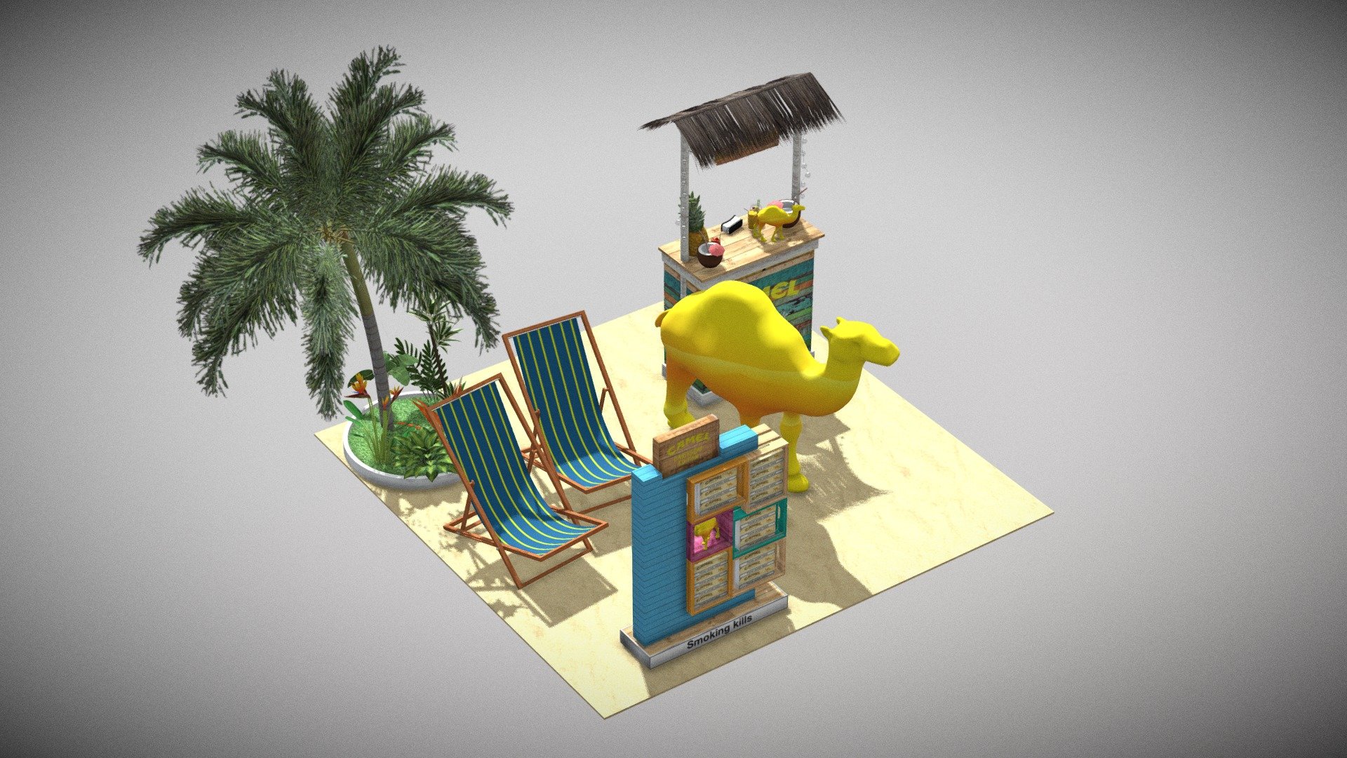 Model V2 Arena - Camel
