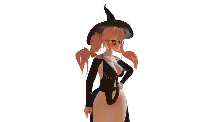 Lenora Witch Oc 3D Model