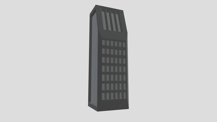 Skyscraper Building – Modern High-Rise 3D Model