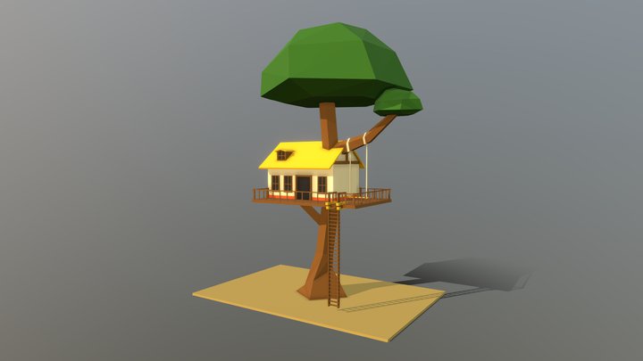 HIE Tree House N1 3D Model