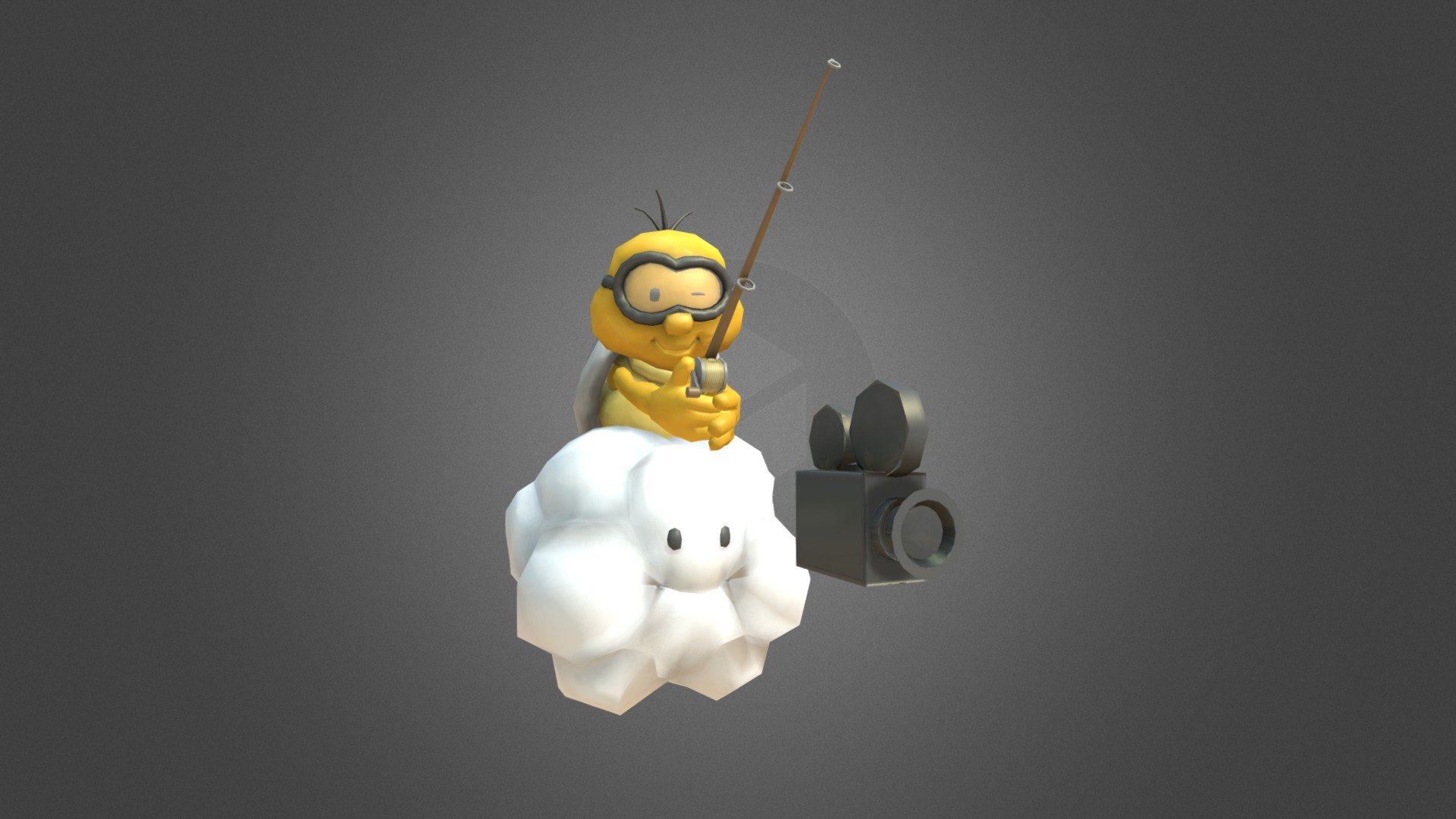 Camera Lakitu 3d Model By Mstuff 1beb18c Sketchfab 0995