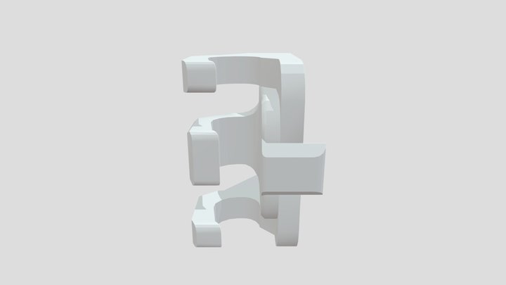 Omni Pannier Clip MK-II + Type B Cover 3D Model