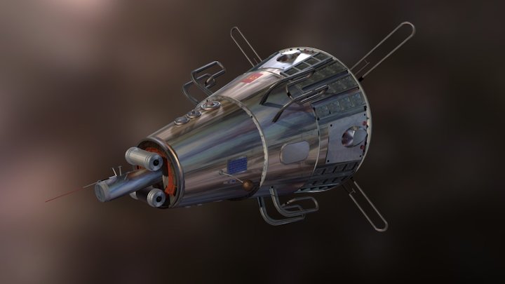 Sputnik 3 – Modello 3D gratuito STL