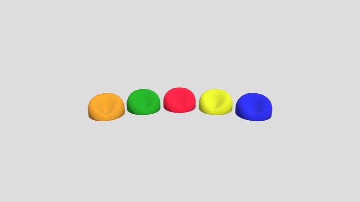 BEANBAG 5 UNIT WS DESIGN – Gratis 3D-model STL
