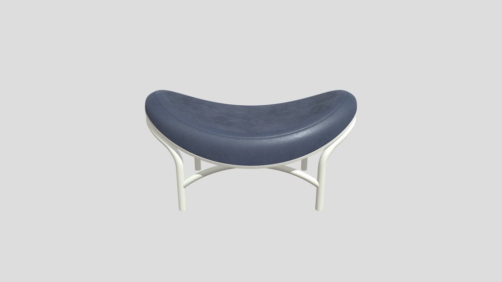 Chips Ottoman S110 Light White