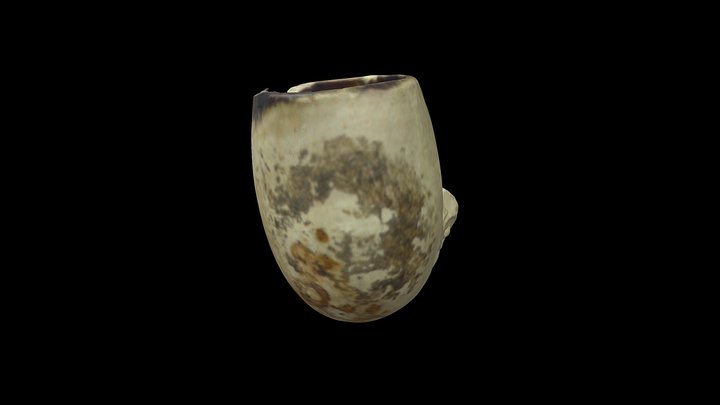 Elkridge Furnace Plank Buildings Pipe Bowl 3D Model