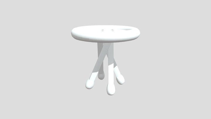Button 3D Model