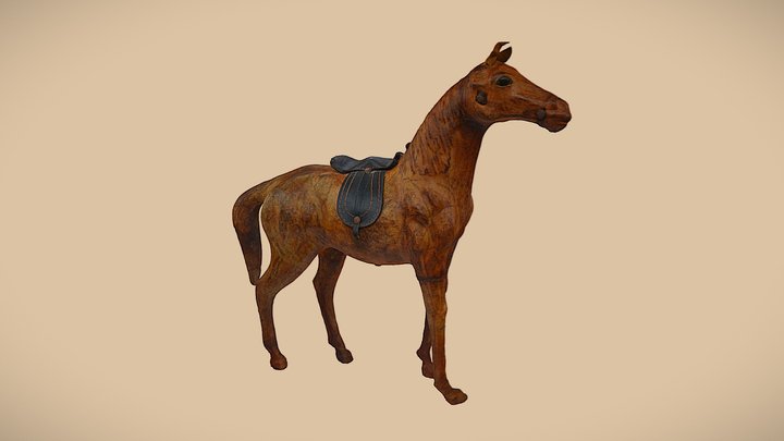 Horse figurine 3D Model