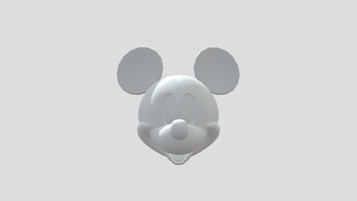 mickey head 3D Model