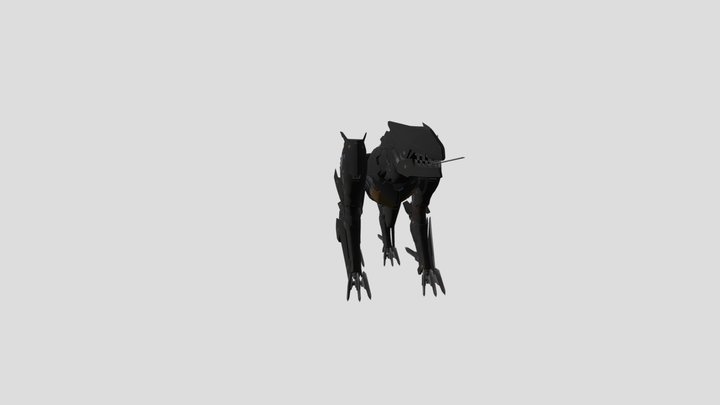 Blade Wolf 3D Model