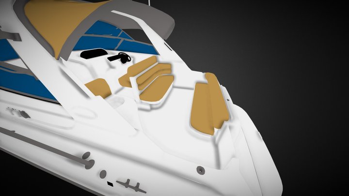 Sea Ray 330 Sundancer 3D Model