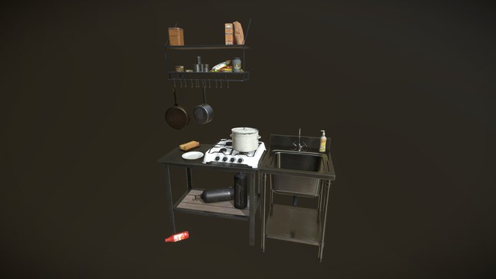 Kitchen - Assets 3D Model