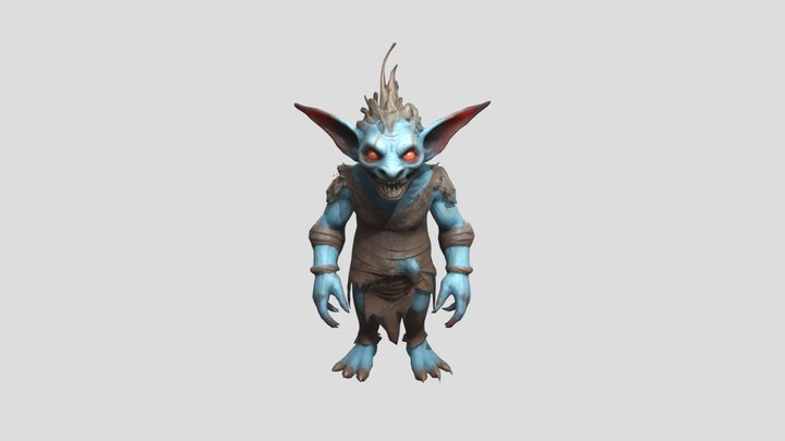 Creature Model 3D Model