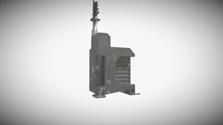 Transmissor Scifi 3D Model
