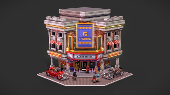 Theatre 3D Model