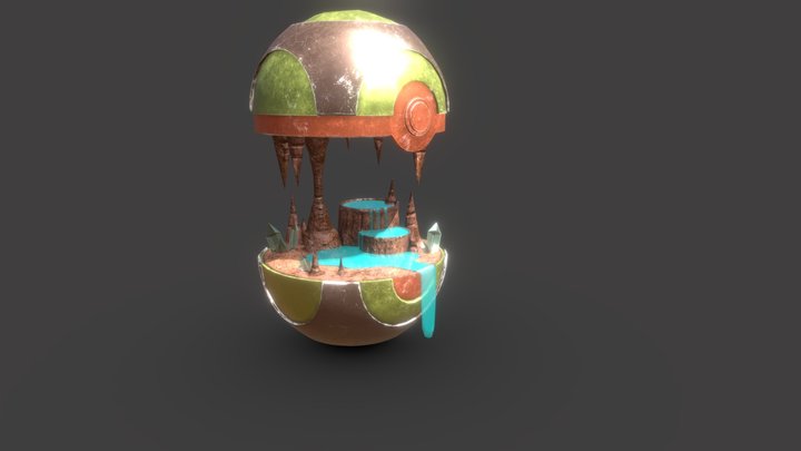 pokeball environment 3D Model